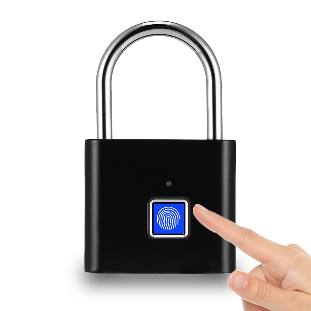 taglox smart padlock with biometric fingerprint no bluetooth no app