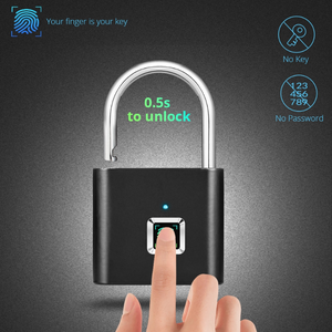 taglox smart padlock with biometric fingerprint no bluetooth no app