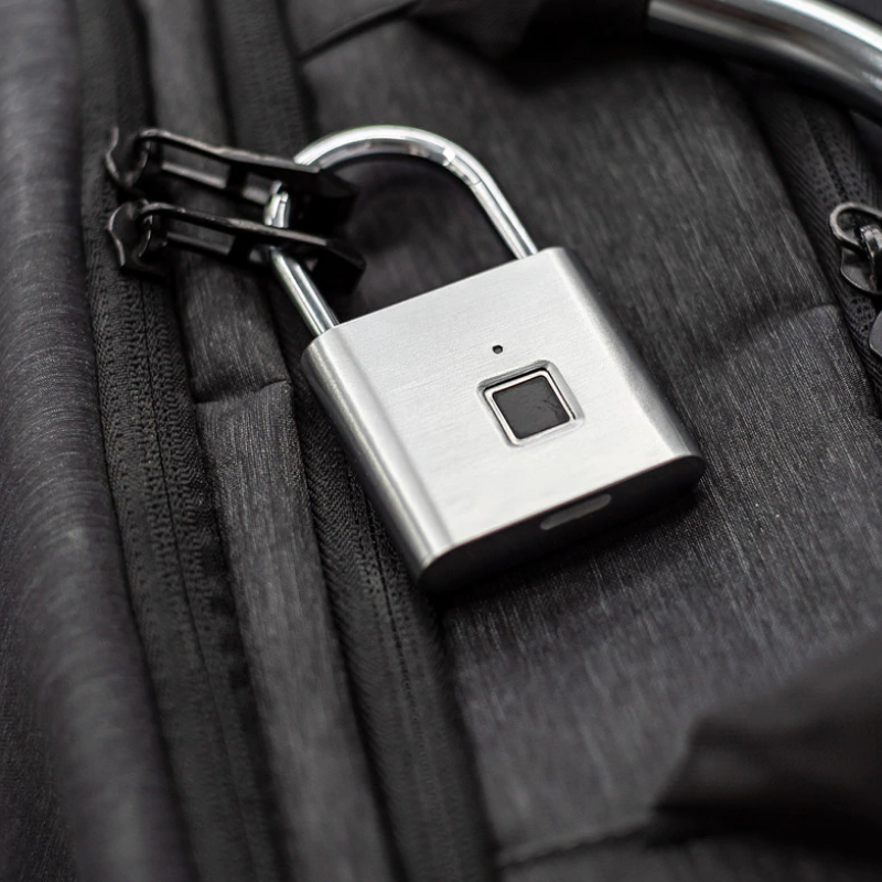 taglox smart padlock with biometric fingerprint no bluetooth no app