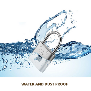 taglox smart padlock with biometric fingerprint no bluetooth no app