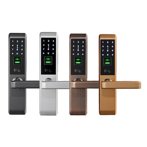 tagLOX Hybrid Lock System- Optical and Semiconductor Lock Systems Biometric Electronic Door Lock Smart Fingerprint, Code,Card, Key Touch Screen Digital Password Lock