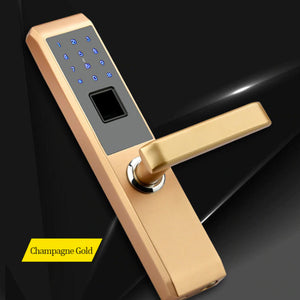 tagLOX Hybrid Lock System- Optical and Semiconductor Lock Systems Biometric Electronic Door Lock Smart Fingerprint, Code,Card, Key Touch Screen Digital Password Lock